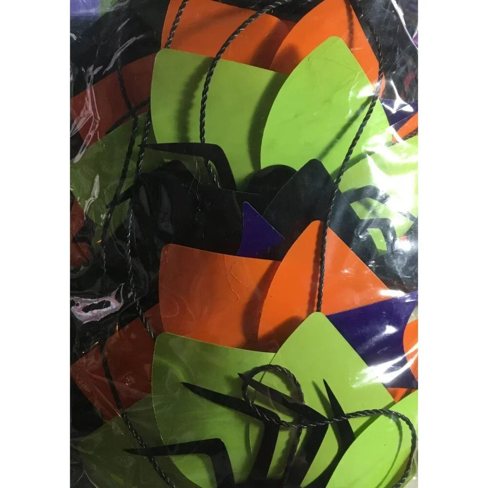 PINWHEEL GARLAND SPIDER One 12ft Garland Multicolored￼